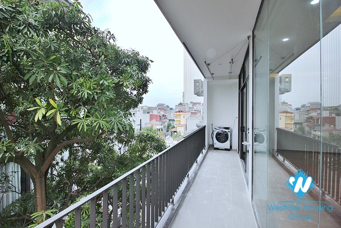 A brand new 2 bedroom apartment for rent in Au co, Tay ho, Hanoi