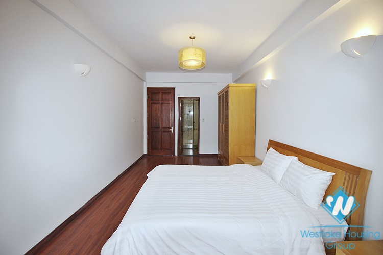 Spacious two bedrooms apartment for rent in Nhat Chieu street, Tay Ho