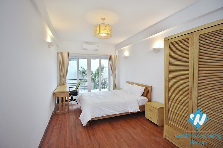 Spacious two bedrooms apartment for rent in Nhat Chieu street, Tay Ho