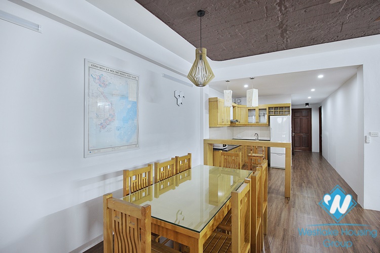 Spacious two bedrooms apartment for rent in Nhat Chieu street, Tay Ho