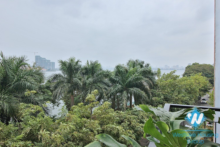 Spacious two bedrooms apartment for rent in Nhat Chieu street, Tay Ho