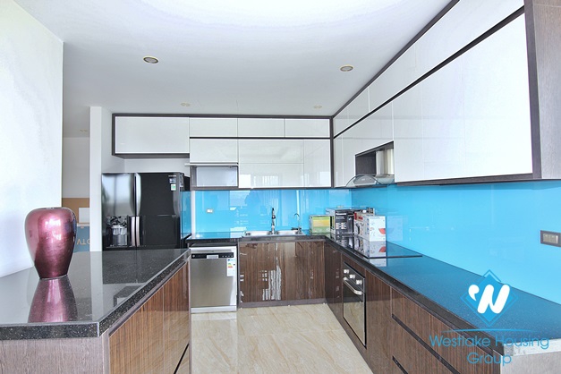 Skyview duplex apartment to rent in Tay Ho, Hanoi.