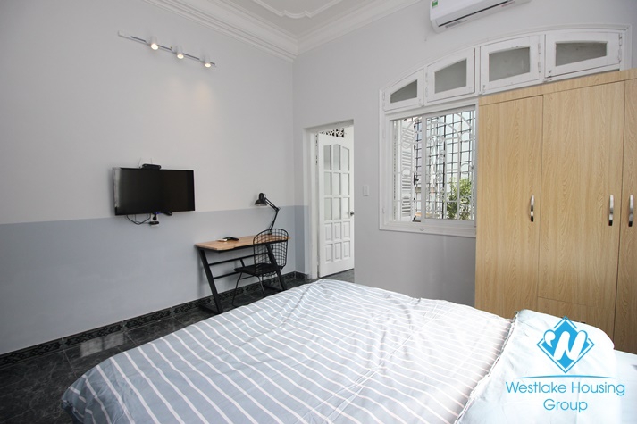 Brightly 1 bedroom apartment for rent in Truc bach, Ba dinh, Hanoi