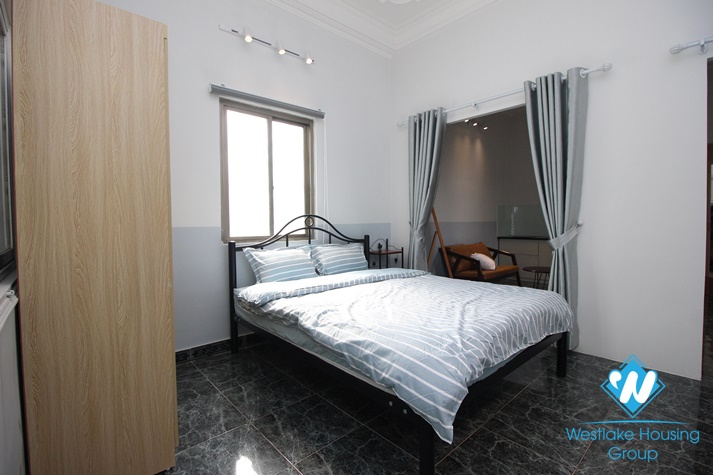 Brightly 1 bedroom apartment for rent in Truc bach, Ba dinh, Hanoi