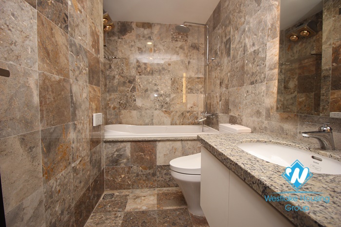 Bright one bedroom apartment for rent in Lieu Giai, Ba Dinh