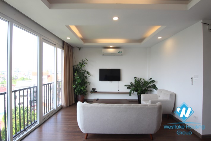  A Lake view, stylish apartment for rent on To Ngoc Van street