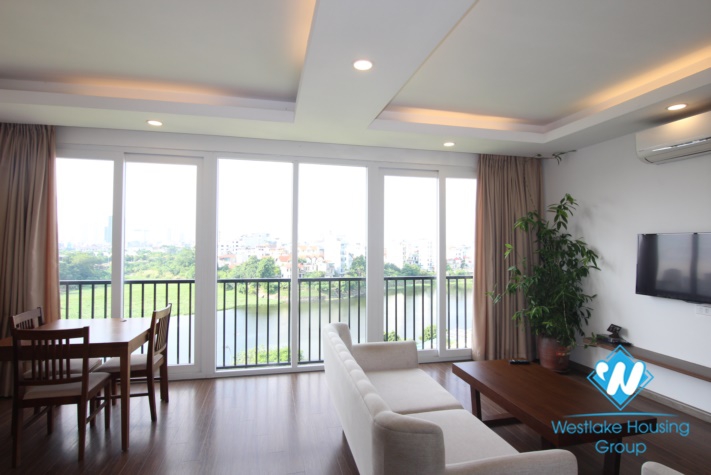  A Lake view, stylish apartment for rent on To Ngoc Van street