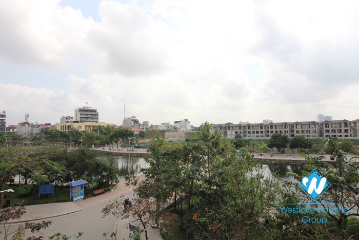 Lake view studio for rent in Trinh Cong Son, Tay Ho