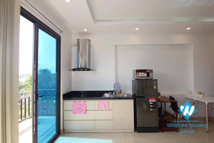 Lake view studio for rent in Trinh Cong Son, Tay Ho