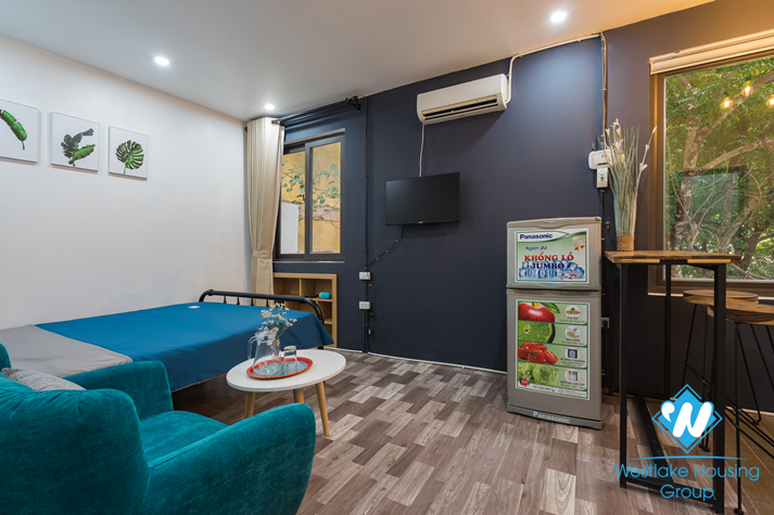 A new and lovely studio for rent in Tran phu, Ba dinh, Hanoi