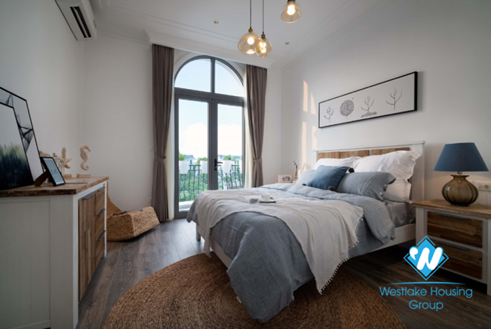 Exquisite design townhouse for remt in Vinhome Harmony Long Bien