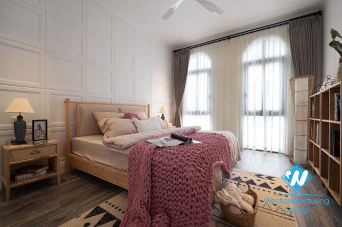 Exquisite design townhouse for remt in Vinhome Harmony Long Bien