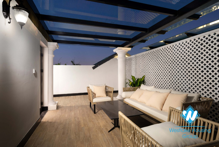 Exquisite design townhouse for remt in Vinhome Harmony Long Bien