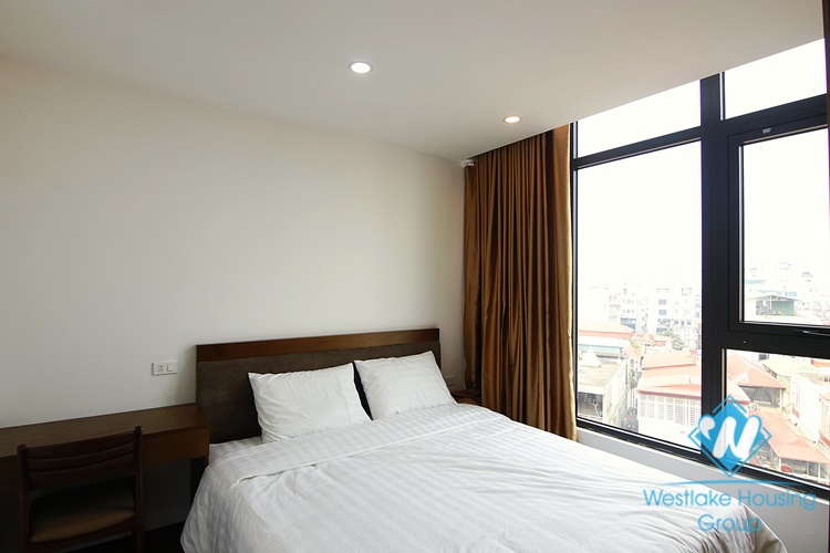 Brand new one bedroom apartment for rent in Dao Tan street, Ba Dinh