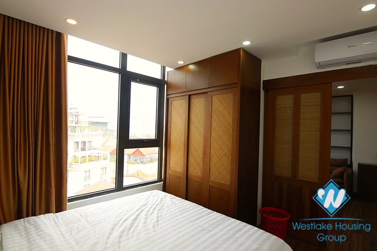 Brand new one bedroom apartment for rent in Dao Tan street, Ba Dinh