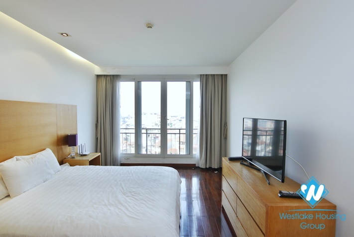 Fabulous lake view duplex apartment for rent in West lake area, Tay Ho, Hanoi, Vietnam
