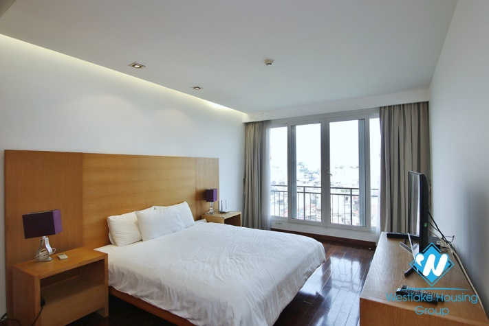 Fabulous lake view duplex apartment for rent in West lake area, Tay Ho, Hanoi, Vietnam