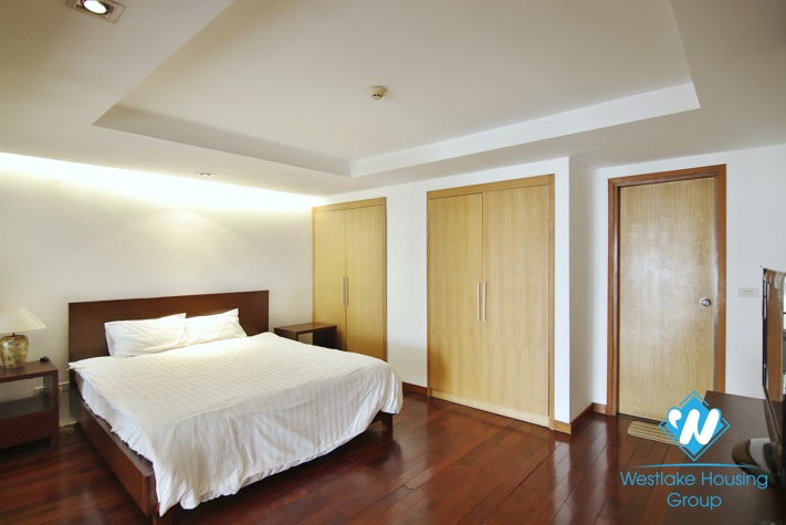 Fabulous lake view duplex apartment for rent in West lake area, Tay Ho, Hanoi, Vietnam