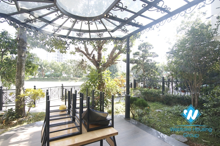 Villa for rent in Vinhome Riverside, Long Bien district.