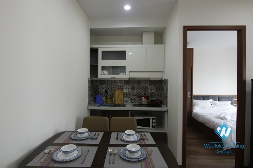 Brand new 2 bedrooms apartment for rent in Dao Tan, Ba Dinh