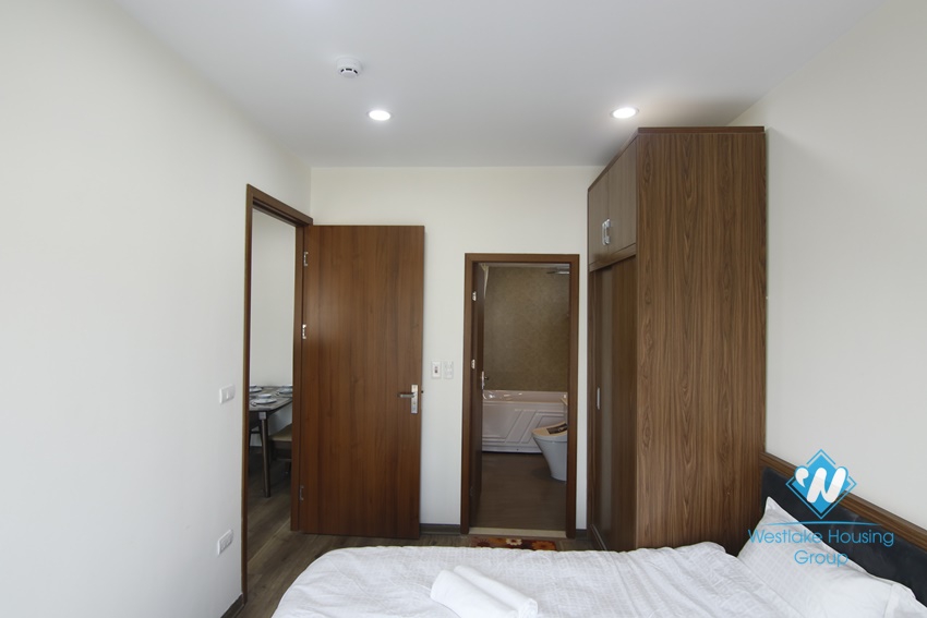 Brand new 2 bedrooms apartment for rent in Dao Tan, Ba Dinh