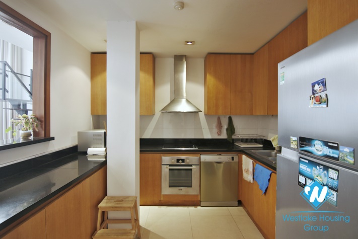 Fabulous lake view duplex apartment for rent in West lake area, Tay Ho, Hanoi, Vietnam