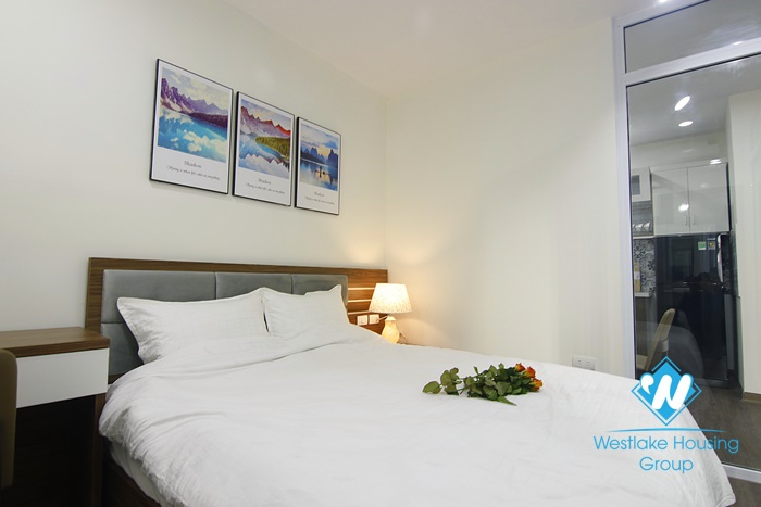 A pretty one bedroom apartment for rent in Dao Tan, Ba Dinh