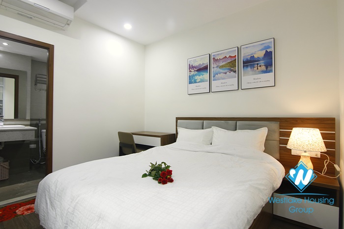 A pretty one bedroom apartment for rent in Dao Tan, Ba Dinh