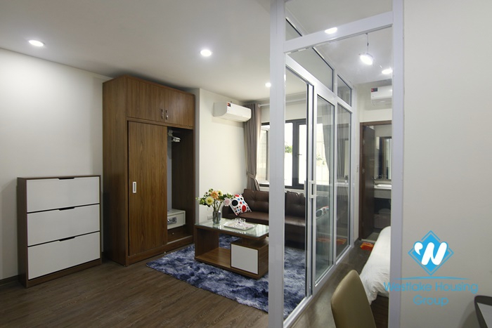 A pretty one bedroom apartment for rent in Dao Tan, Ba Dinh