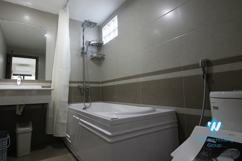 A newly one bedroom apartment for rent in Dao Tan, Ba Dinh