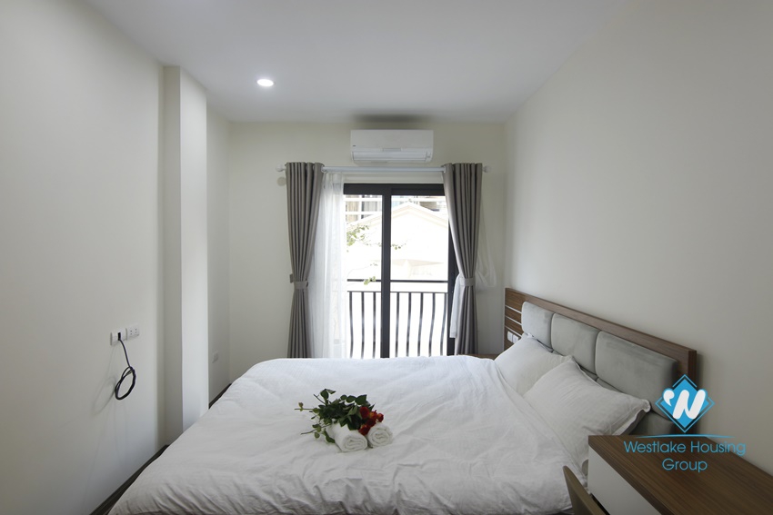 A newly one bedroom apartment for rent in Dao Tan, Ba Dinh