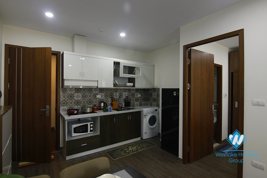 A newly one bedroom apartment for rent in Dao Tan, Ba Dinh