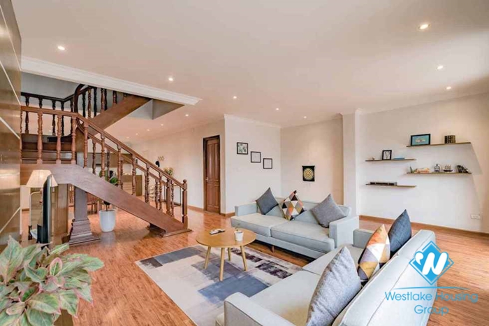 Three bedroom duplex apartment for rent in Hanoi Old Quarter.