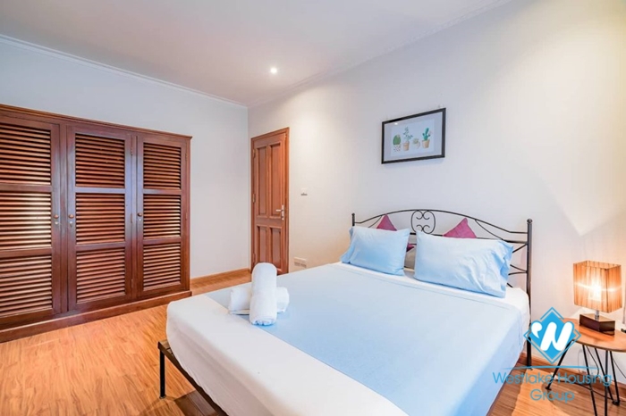 Three bedroom duplex apartment for rent in Hanoi Old Quarter.