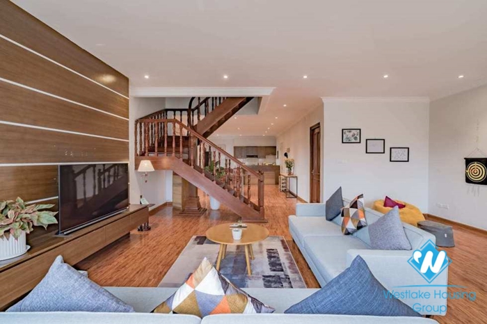 Three bedroom duplex apartment for rent in Hanoi Old Quarter.