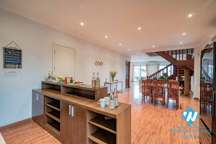 Three bedroom duplex apartment for rent in Hanoi Old Quarter.