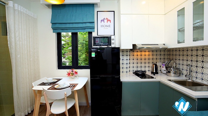 A cozy one bedroom apartment for rent in Ong Ich Khiem, Ba Dinh