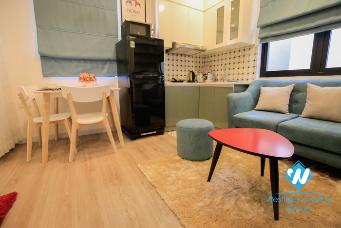 A cozy one bedroom apartment for rent in Ong Ich Khiem, Ba Dinh