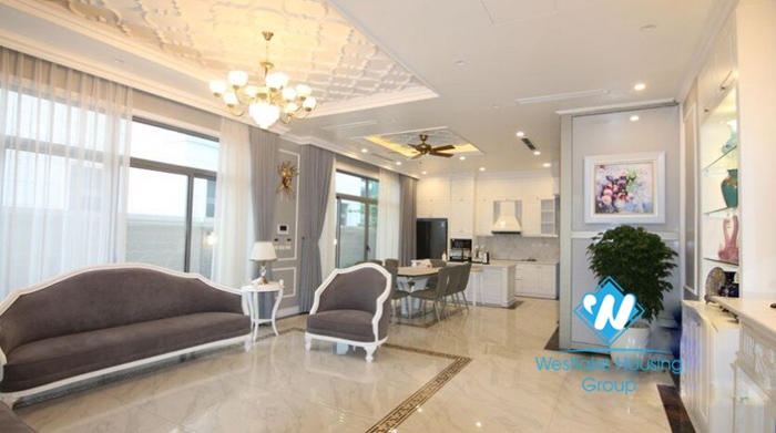 Terraced houses for rent at Vinhome Harmony Long Bien