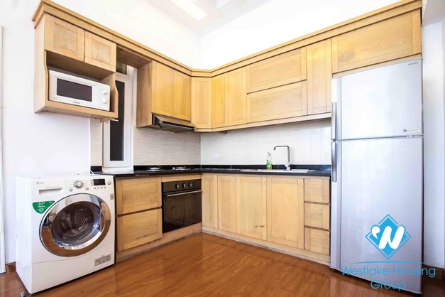 A picturesque 2 bedroom apartment for rent in Truc Bach Island, Ba Dinh