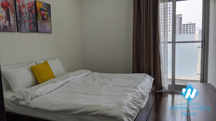 A lavish 3 bedroom apartment for rent in Lancaster Building, Ba Dinh