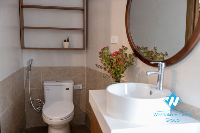 A blissful 1 bedroom serviced apartment for rent on Dao Tan street, Ba Dinh