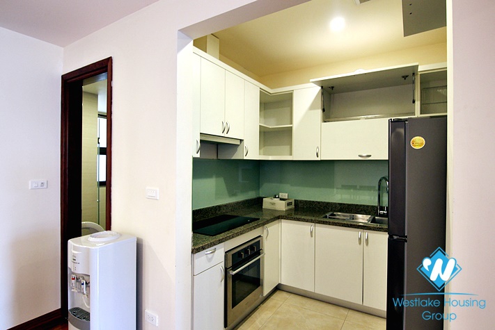 Well lit spacious two bedroom apartment for rent on To Ngoc Van