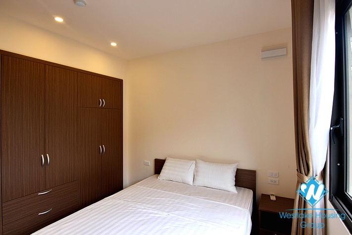 Well lit spacious two bedroom apartment for rent on To Ngoc Van