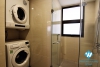Well lit spacious two bedroom apartment for rent on To Ngoc Van