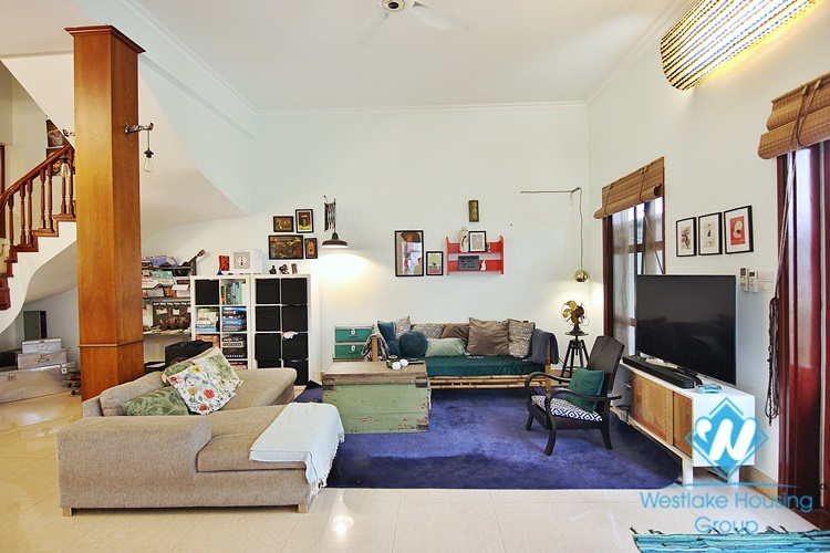 New and nice house with 3 bedrooms for rent in Tay Ho, Ha Noi