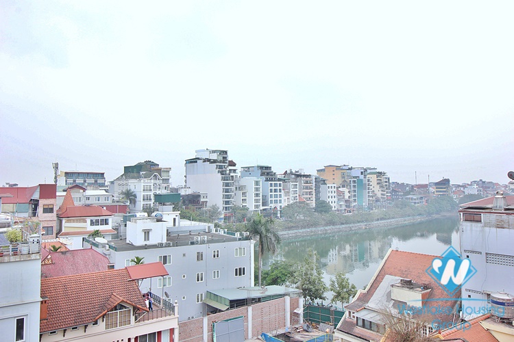 Renovated studio with huge balcony for rent in Xuan Dieu, Tay Ho