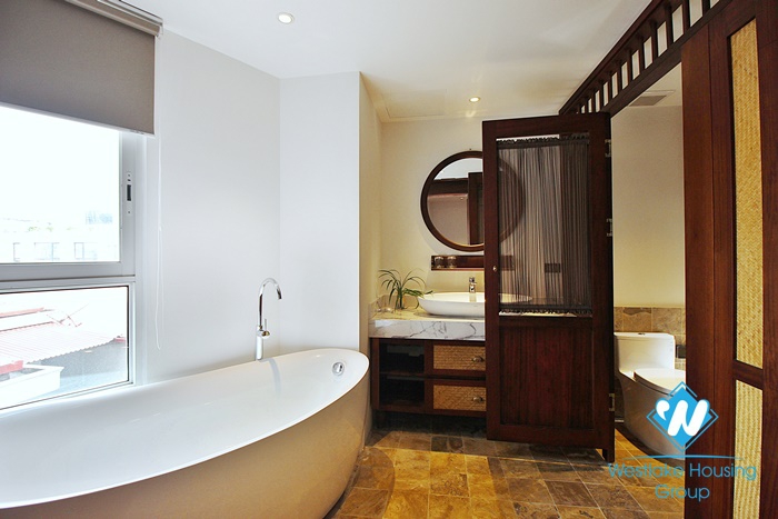 Gorgeous 3 bedroom apartment with lake view in Dang thai mai, Tay ho, Ha noi