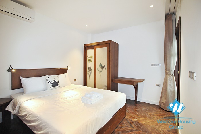 Gorgeous 3 bedroom apartment with lake view in Dang thai mai, Tay ho, Ha noi