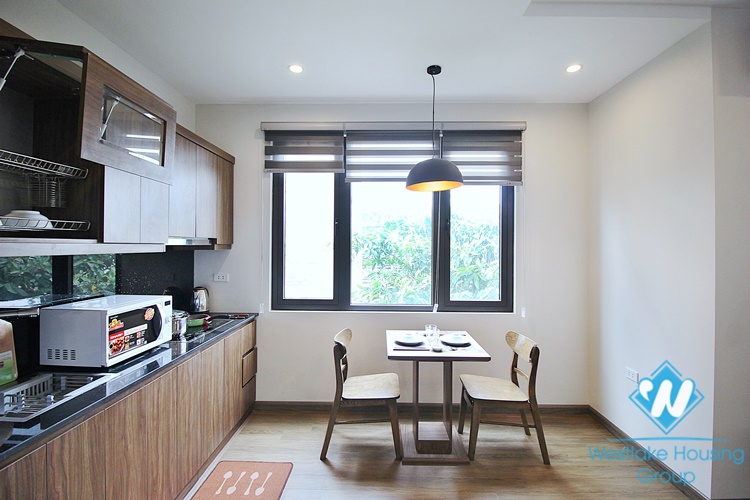 A brand new and bright studio for rent in Dang Thai Mai st, Tay Ho, Ha Noi